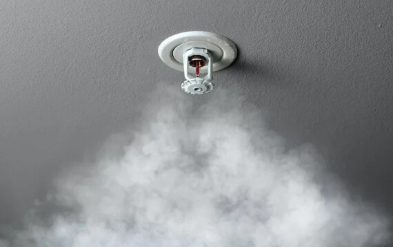 Sprinkler And Fire Hydrant
