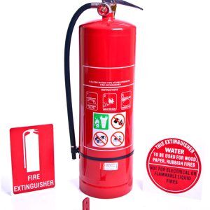 H2O WATER FIRE EXTINGUISHER