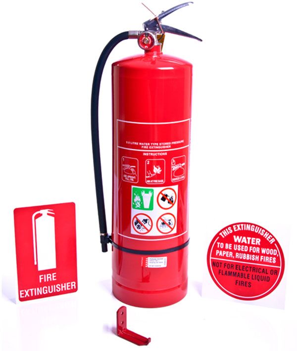H2O WATER FIRE EXTINGUISHER